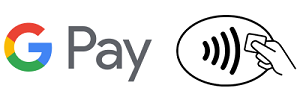 Graphic Google Pay logo and Graphic Mobile Pay logo