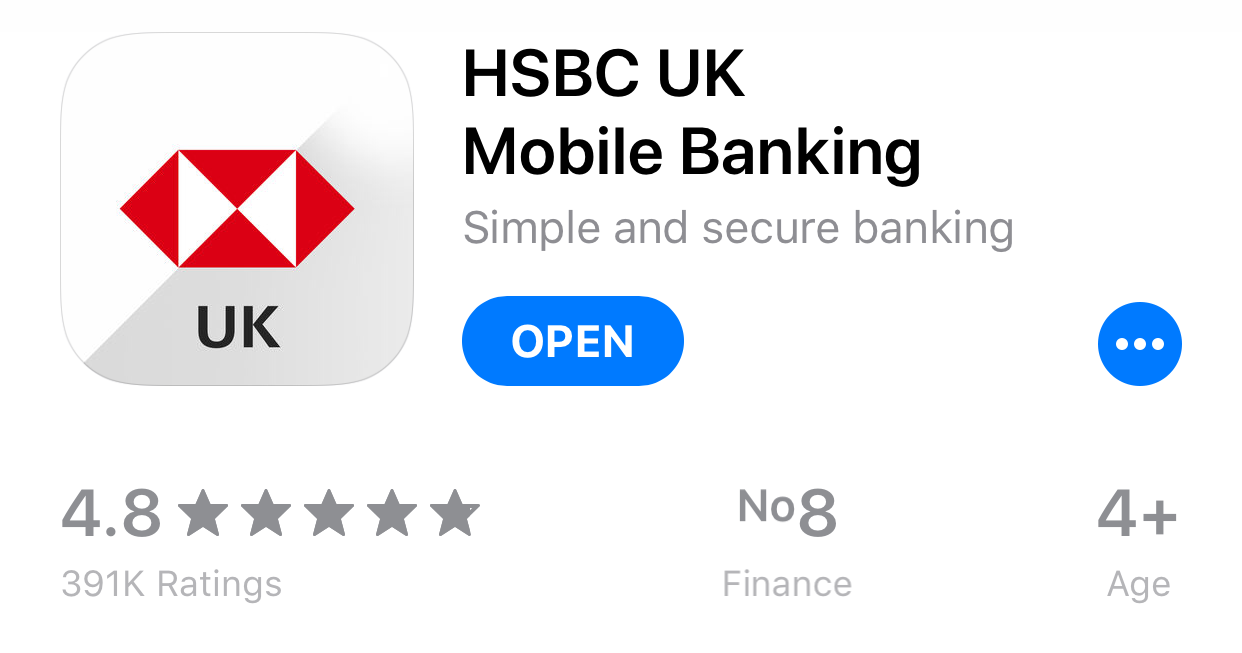hsbc bank uk new account opening