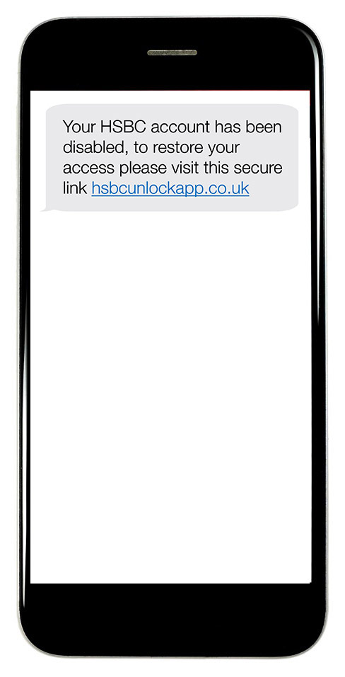 Your HSBC account has been disabled, to restore your access please visit this secure link: hsunlockapp.co.uk