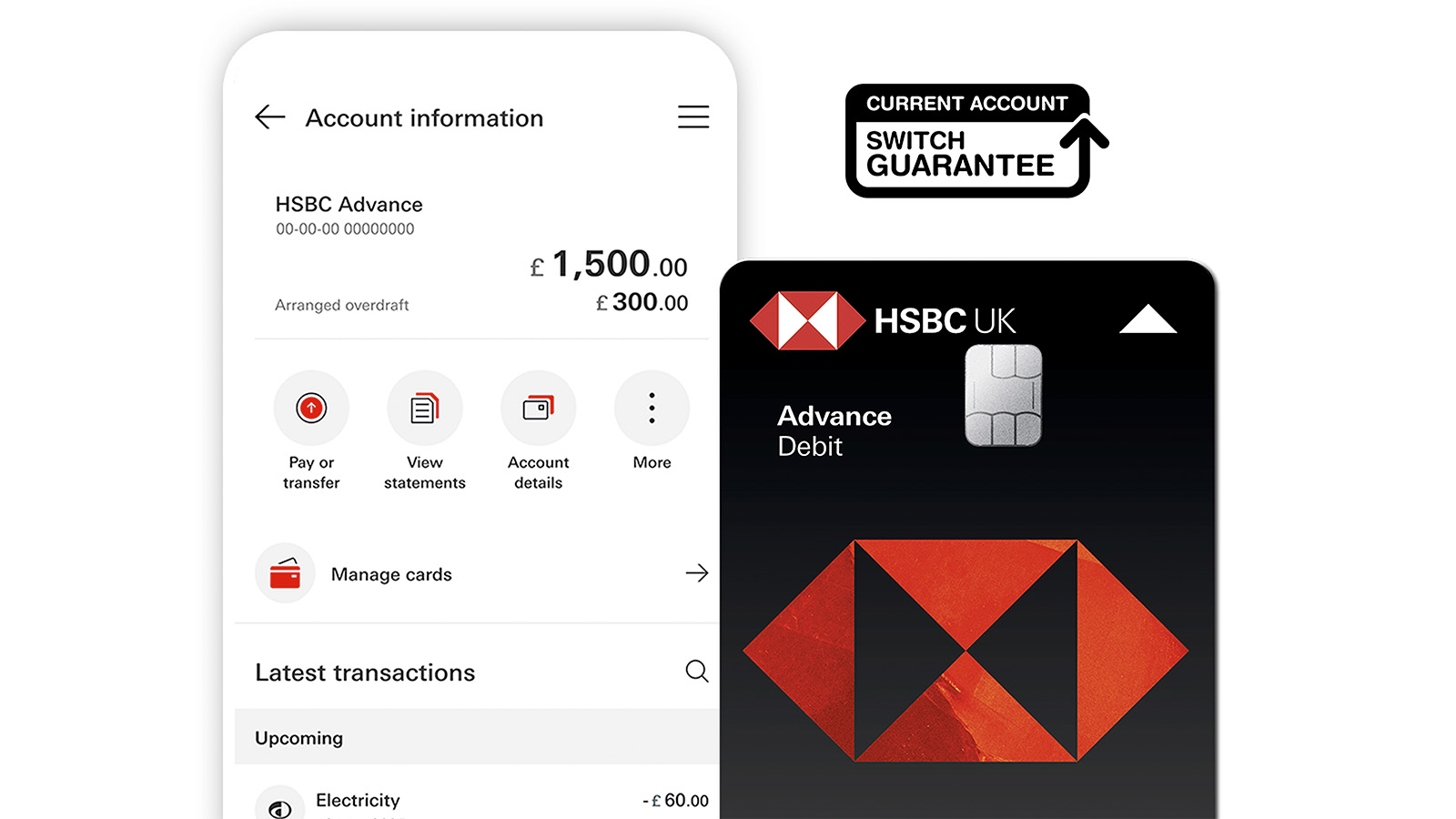 Current account switch service