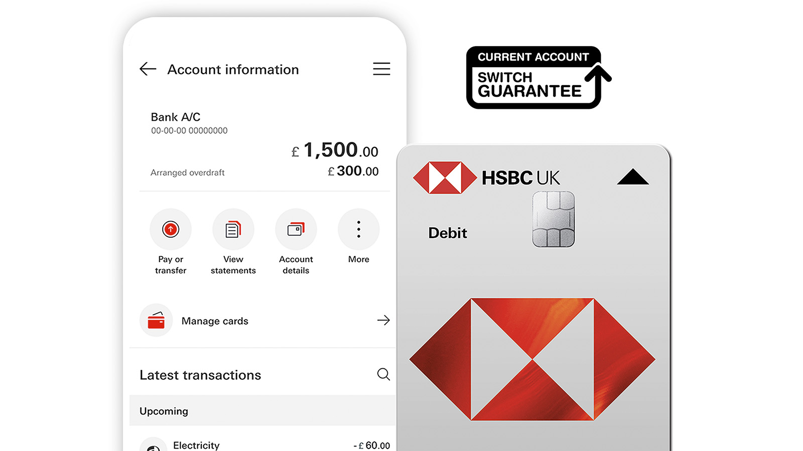 Current account switch service